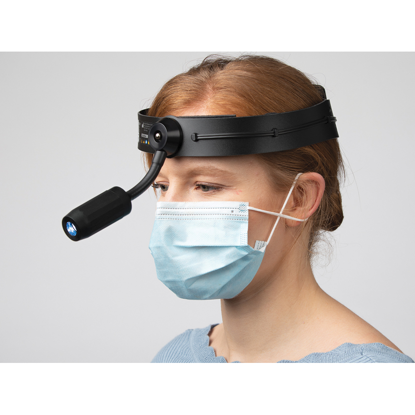 Lampada frontale RIESTER RI-FOCUS LED con batteria