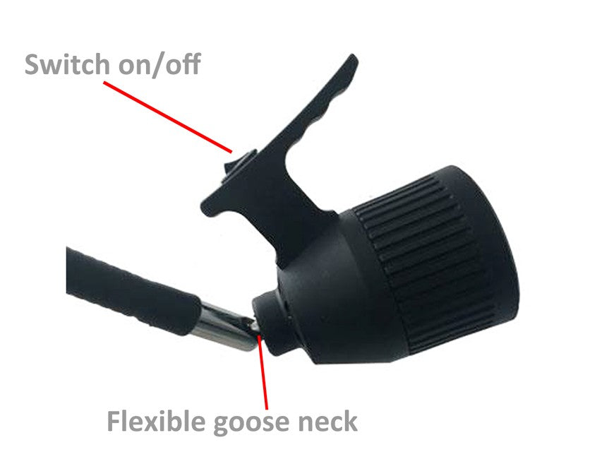 Lampada LUMINA a Led su carrello