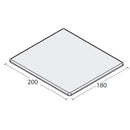 Lettino ad altezza fissa ADE - Piano da cm 180 H50