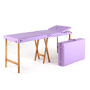 Lettino in legno pieghevole COLEBEE - con alzatesta