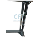 Lettino da visita BOLT con gambe pieghevoli - Nero