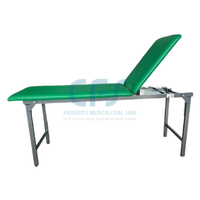 Lettino da visita BOLT con gambe pieghevoli - Verde