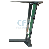 Lettino da visita BOLT con gambe pieghevoli - Verde