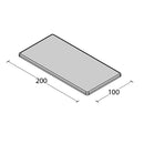 Lettino elettrico ad altezza variabile BOBATH 1 - Piano da cm 100 H52/80