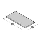 Lettino elettrico ad altezza variabile BOBATH 1 - Piano da cm 120 H52/80