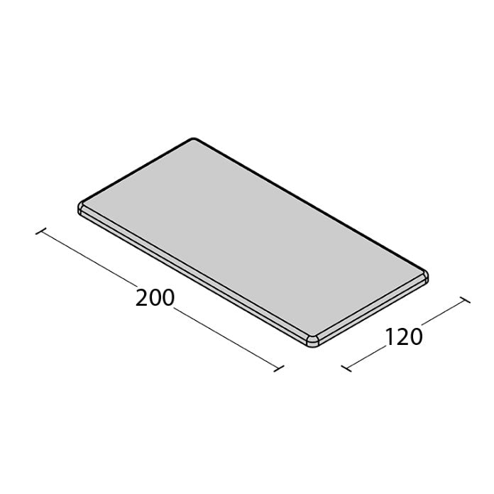 Lettino elettrico ad altezza variabile BOBATH 1 - Piano da cm 120 H52/80