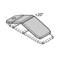 Lettino elettrico ad altezza variabile GIOVE 3 - Larghezza cm 80