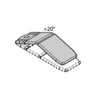 Lettino elettrico ad altezza variabile GIOVE 5 - Larghezza cm 80