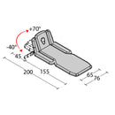 Lettino elettrico ad altezza variabile GIOVE 6 - Larghezza cm 65