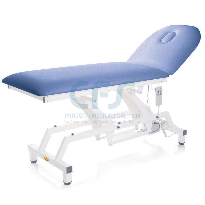 Lettino elettrico ad altezza variabile LYTUS MI390 - cm 90 con schienale elettrico