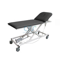 Lettino elettrico ad altezza variabile LYTUS Slim MI341 - cm 62 con foro e ruote