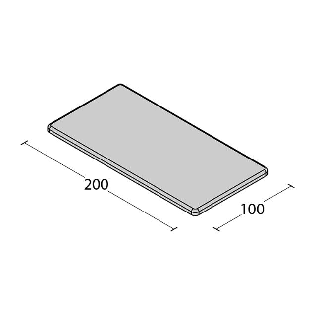Lettino elettrico ad altezza variabile TITAN 1 - Piano da cm 100 H49/90