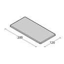 Lettino elettrico ad altezza variabile TITAN 1 - Piano da cm 120 H49/90