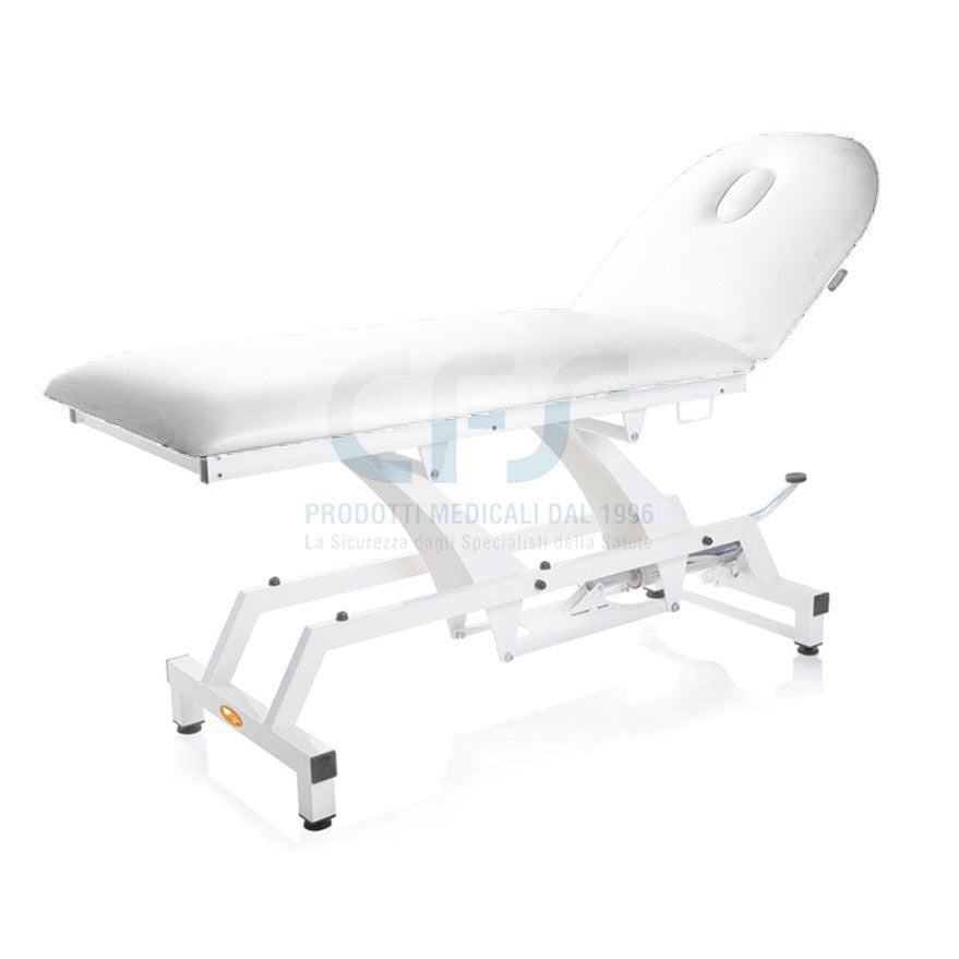 Lettino idraulico ad altezza variabile LYTUS MI335 - cm 80 con schienale azionabile