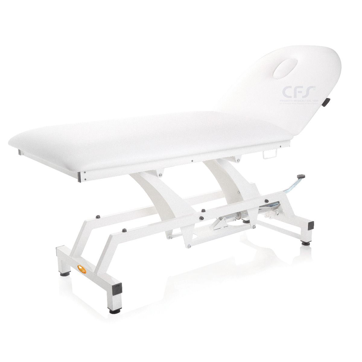 Lettino idraulico ad altezza variabile LYTUS MI335 - cm 80 con schienale azionabile