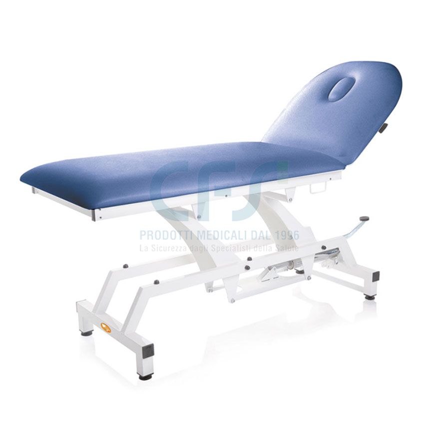 Lettino idraulico ad altezza variabile LYTUS MI335 - cm 80 con schienale azionabile