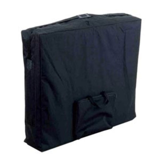 Lettino da massaggio a 2 sezioni turchese in legno