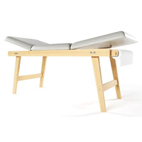 Lettino in legno GIANO - Larghezza cm 70 + Portarotolo