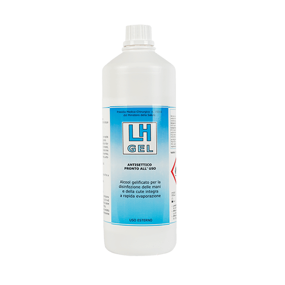 LH Gel 1000 ml. - Disinfezione mani e cute