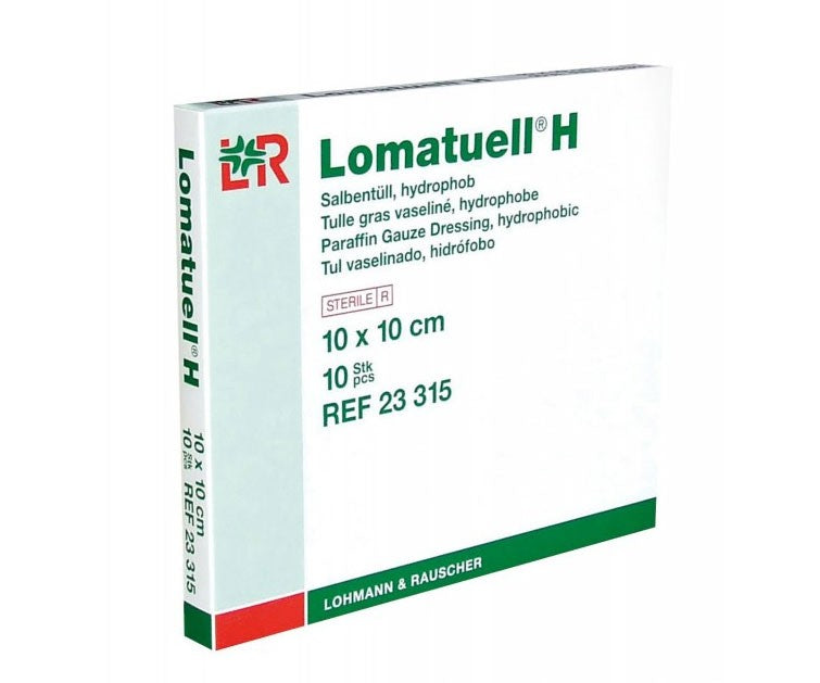 Lomatuell H cm 10x10 - Garza vaselinata (Conf. 10 pz.)