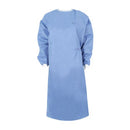 Camice monouso chirurgico in TNT Azzurro Essential Standard - Sterile