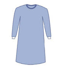 Camice monouso chirurgico in TNT Azzurro Essential Standard - Sterile