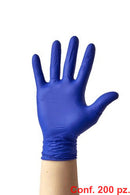 Guanti in nitrile senza polvere Sensicare Free - Antiallergici (conf.200 pz)