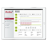 Manichino RCP adulto Ambu Man Advanced Wireless I.V. - con Software