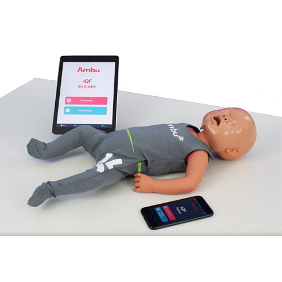 Manichino RCP neonatale Ambu Baby iQF - con Feedback