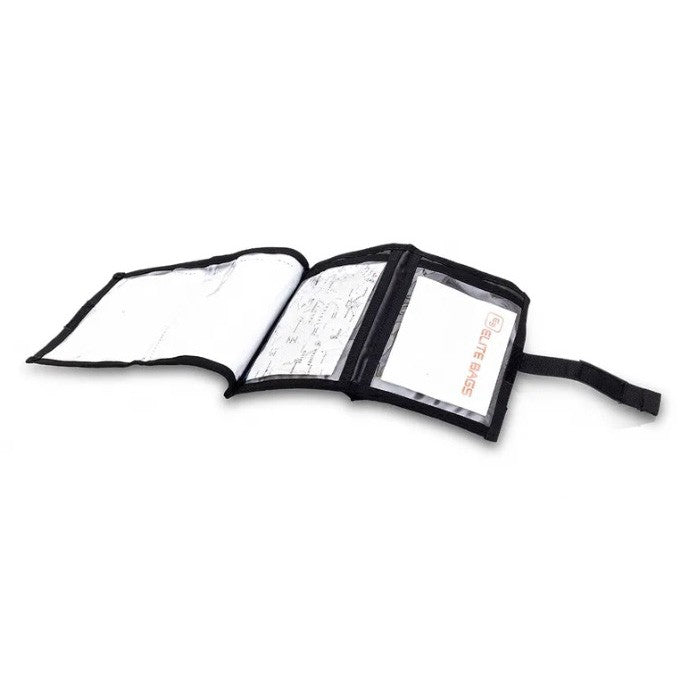 Bracciale porta documenti ELITE BAGS Map's - Nero