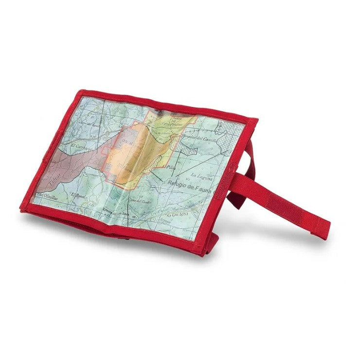 Bracciale porta documenti ELITE BAGS Map's - Rosso
