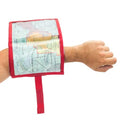Bracciale porta documenti ELITE BAGS Map's - Rosso