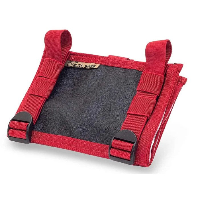 Bracciale porta documenti ELITE BAGS Map's - Rosso