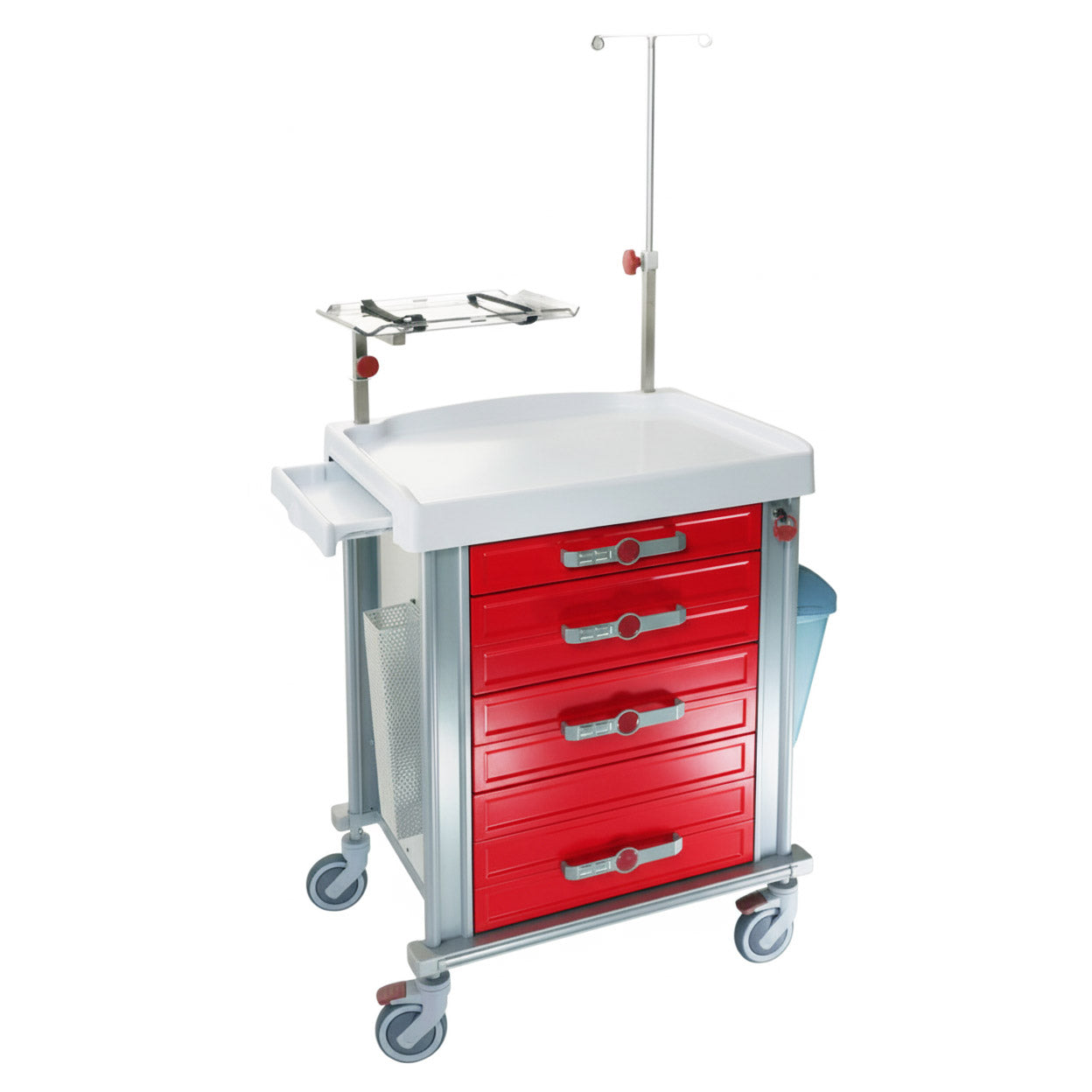 Carrello emergenza I-MEDIK RHO - 5 cassetti