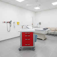 Carrello emergenza I-MEDIK RHO - 5 cassetti