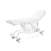 Lettino elettrico ad altezza variabile LYTUS MI331 - cm 80 con schienale elettrico e ruote