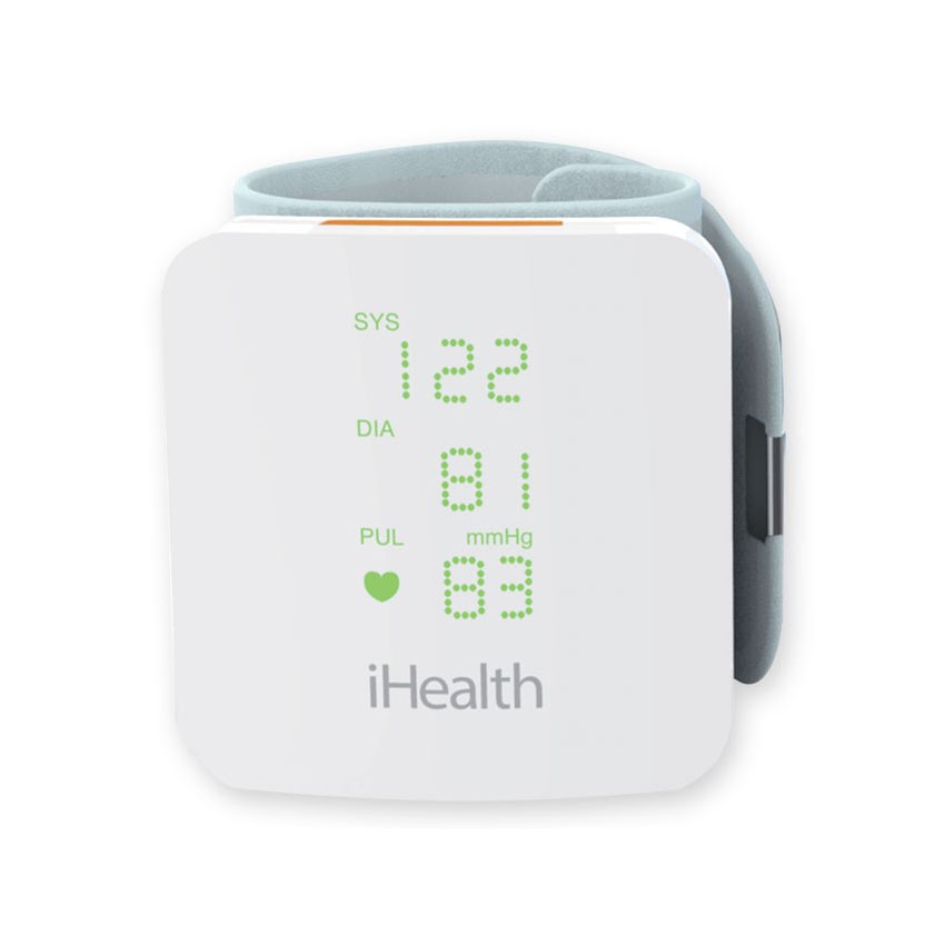 Misuratore di pressione da polso iHealth BP7 wireless con display