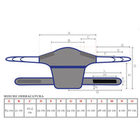 Imbracatura dorsale RP893 per verticalizzatore