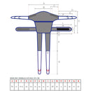 Imbracatura pelvica RP896 per verticalizzatore