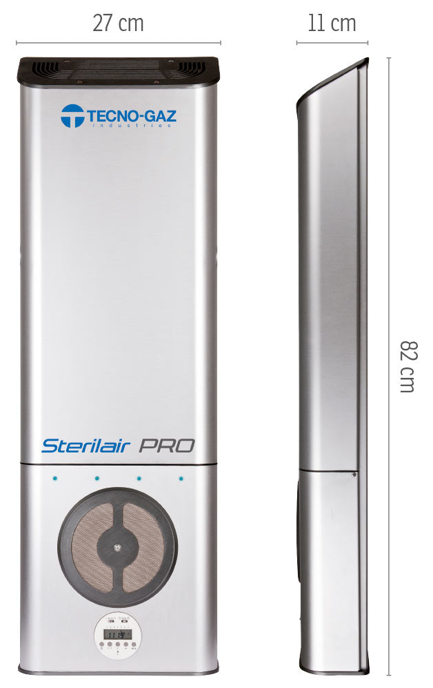 Sterilizzatore d'aria STERILAIR PRO con stativo