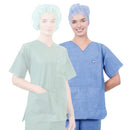 Divisa monouso Soft - Azzurra (pantaloni e casacca)