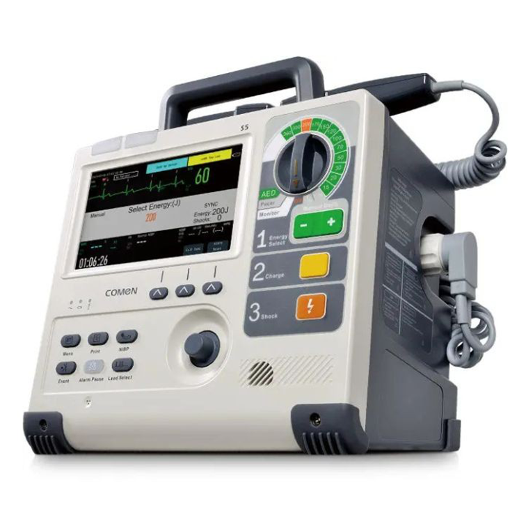 Monitor defibrillatore COMEN S5 a 5 derivazioni