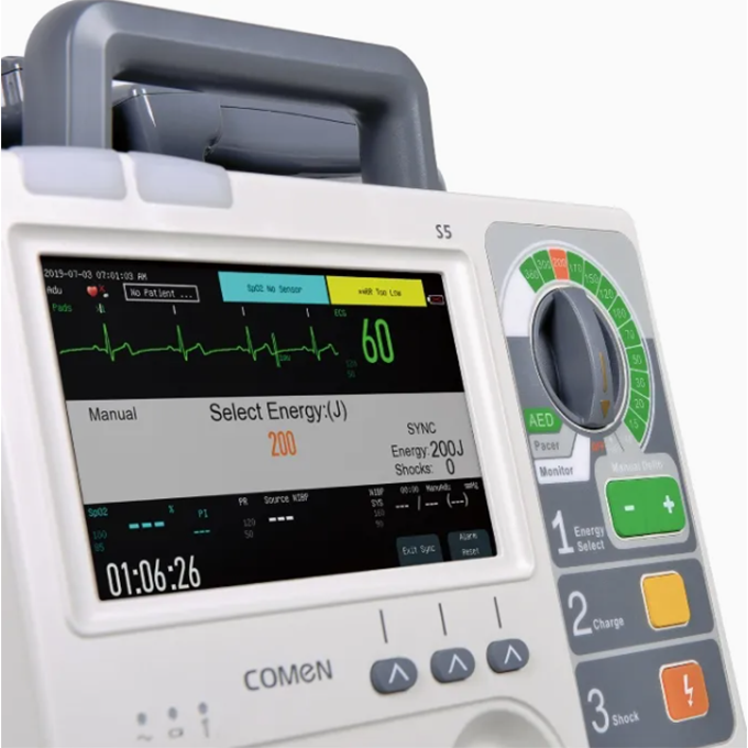 Monitor defibrillatore COMEN S5 a 5 derivazioni