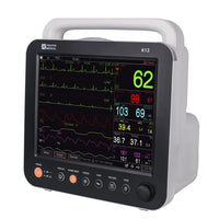 Monitor multiparametrico K12 Touchscreen - SpO2, NIBP, ECG (12 deriv.) e TEMP