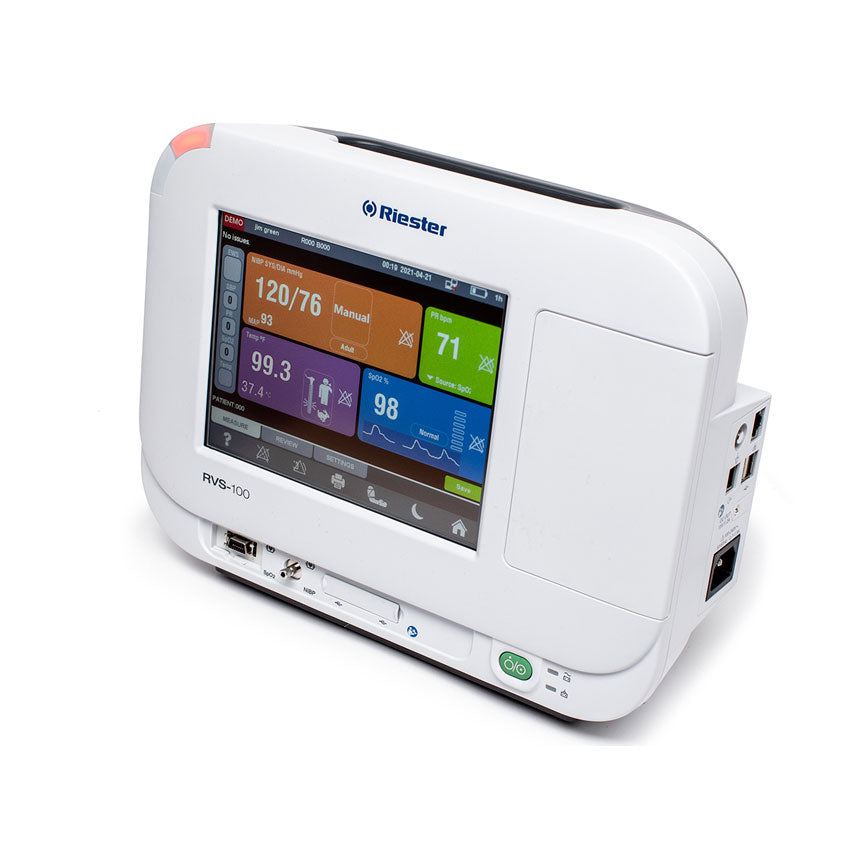 Monitor multiparametrico RIESTER RVS-100 + Stampante - SpO2, NIBP