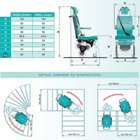 Montascale Scoiattolo 2000/S - Mod. Stretto + Installazione Omaggio!