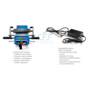 Montascale mobile a cingoli SHERPA N988 con timone motorizzato