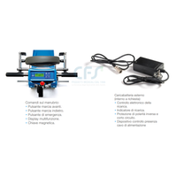 Montascale mobile a cingoli SHERPA N988 con timone motorizzato