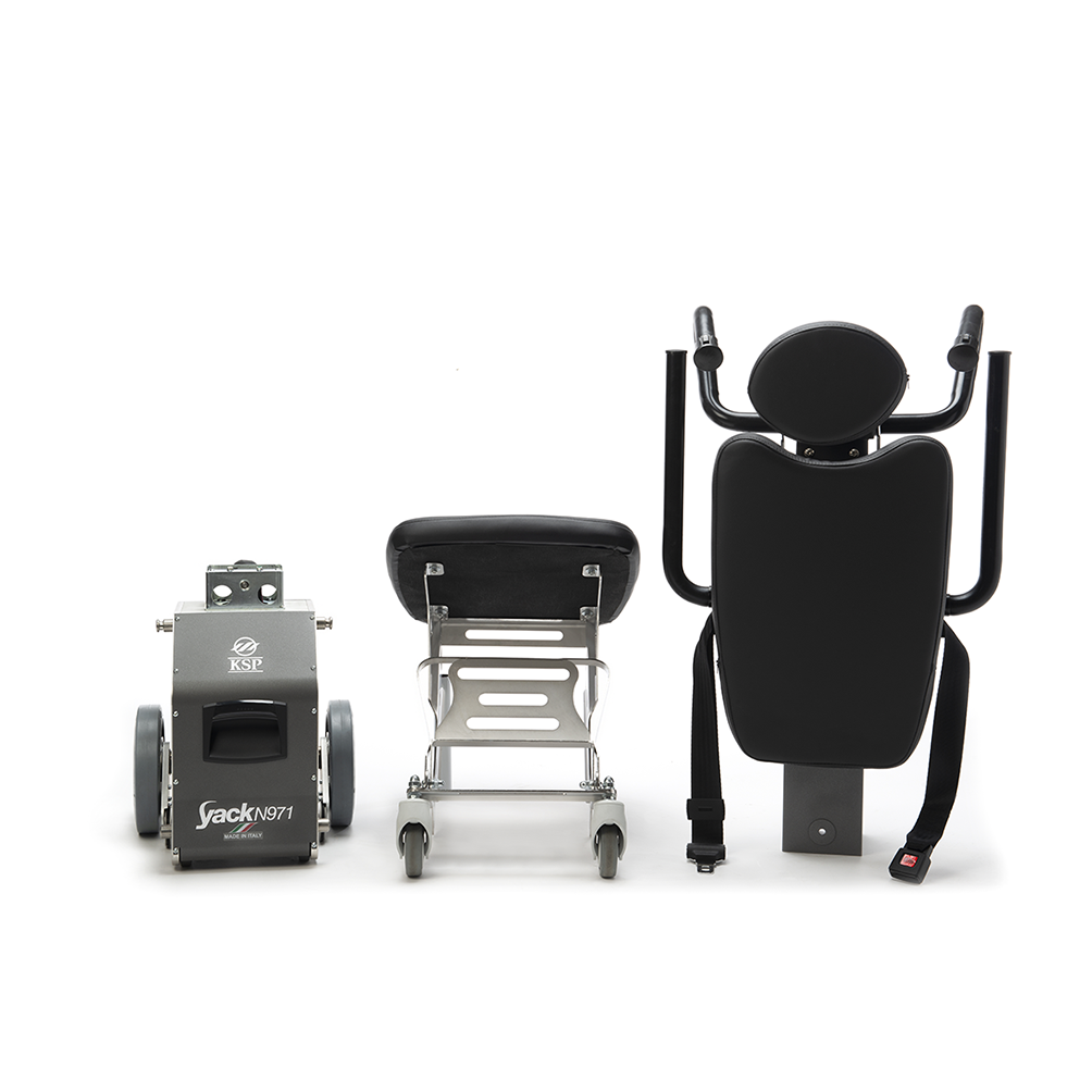 Montascale a ruote con poltroncina YACK N971H1