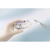 Novosyn suture assorbibili in poliglactina 910, ago 1/2 17mm, USP 5/0 - filo viola 70cm (conf. 36 pz.)
